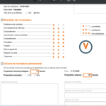 Résultat simulateur Page 1